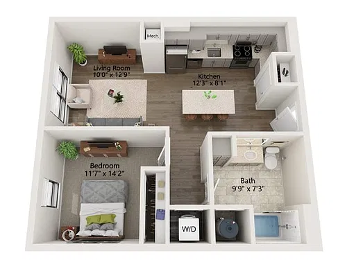 Floor plan A10