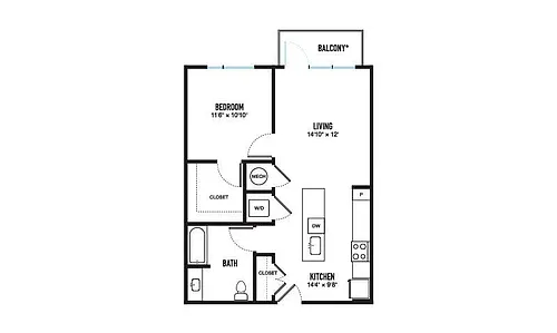 Floor plan ROONEY