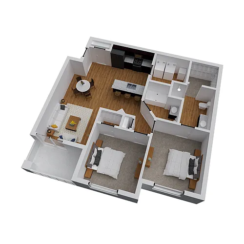 Floor plan THE CLAPTON