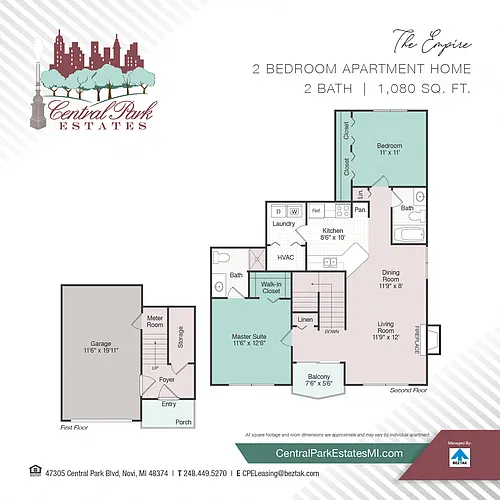 Floor plan The Empire