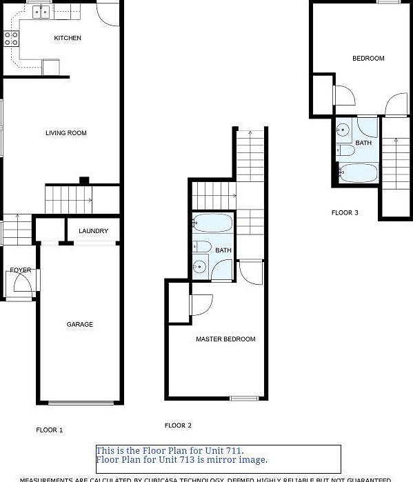 Layout of unit is reversed from this image.