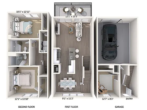 Floor plan B1TD