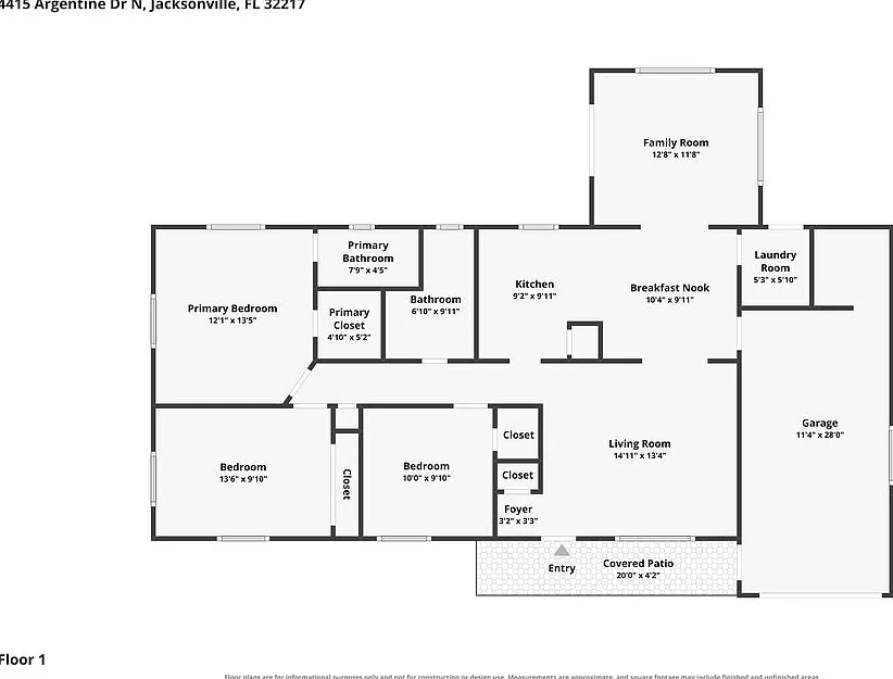 3 bed, 2.0 bath, 1378 sqft, $1,745 — Photo 2