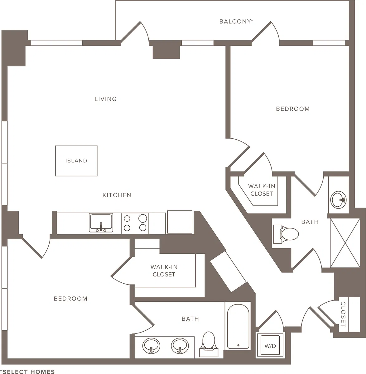Floor plan B5h -2x2