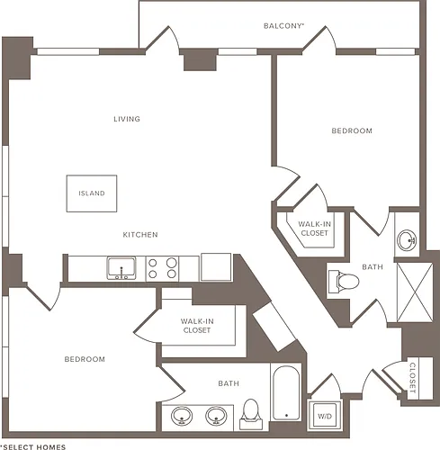 Floor plan B5h -2x2