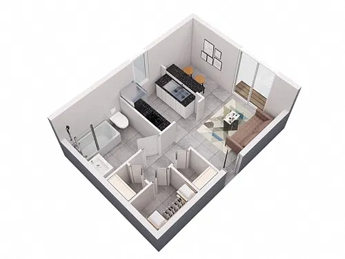 Floor plan Studio
