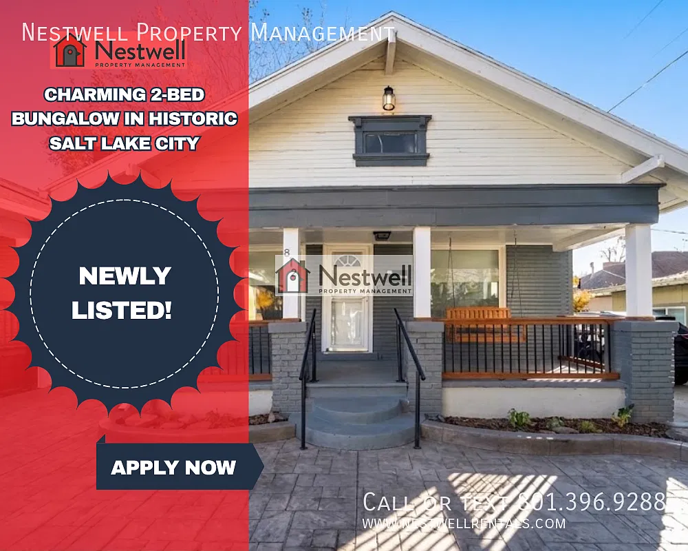 Charming 2-bed Bungalow in Historic Salt Lake City — Photo 1