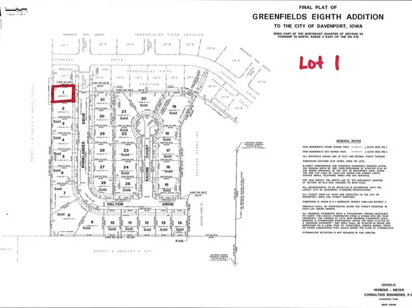 LOT 1 Rhinelander Dr, Davenport, IA 52804