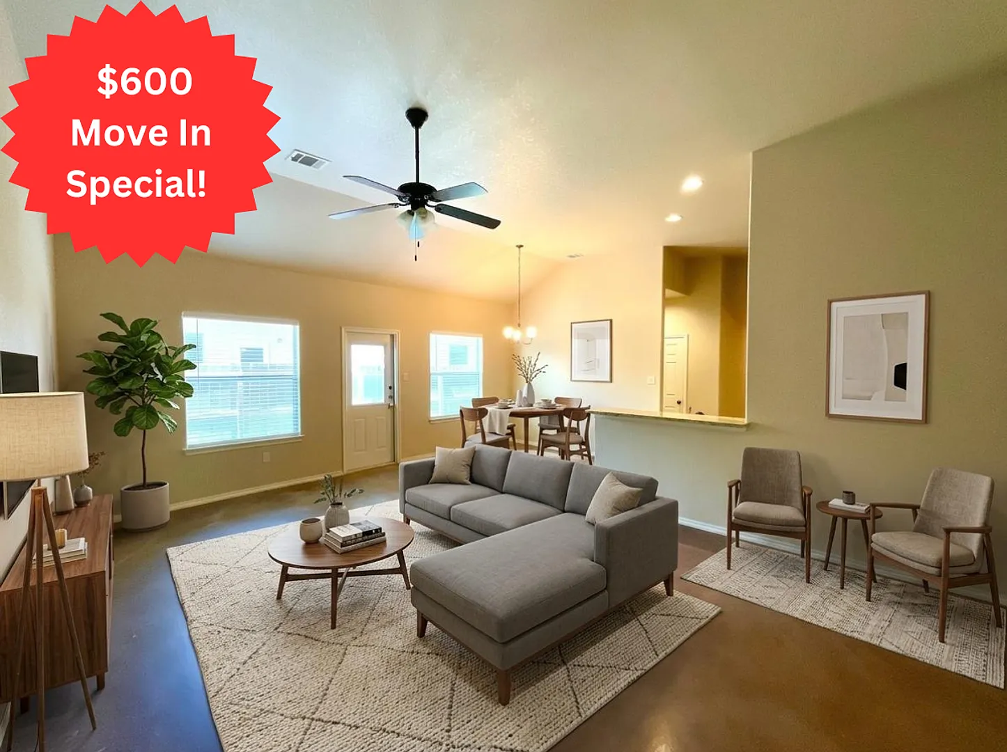 *Move In Special* High Ceilings, Fenced Yard & 2-Car Garage New Braunfels Living! — Photo 1