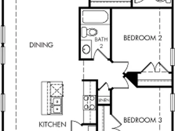 The Cascade (330) Plan, Turner's Crossing - Americana Collection