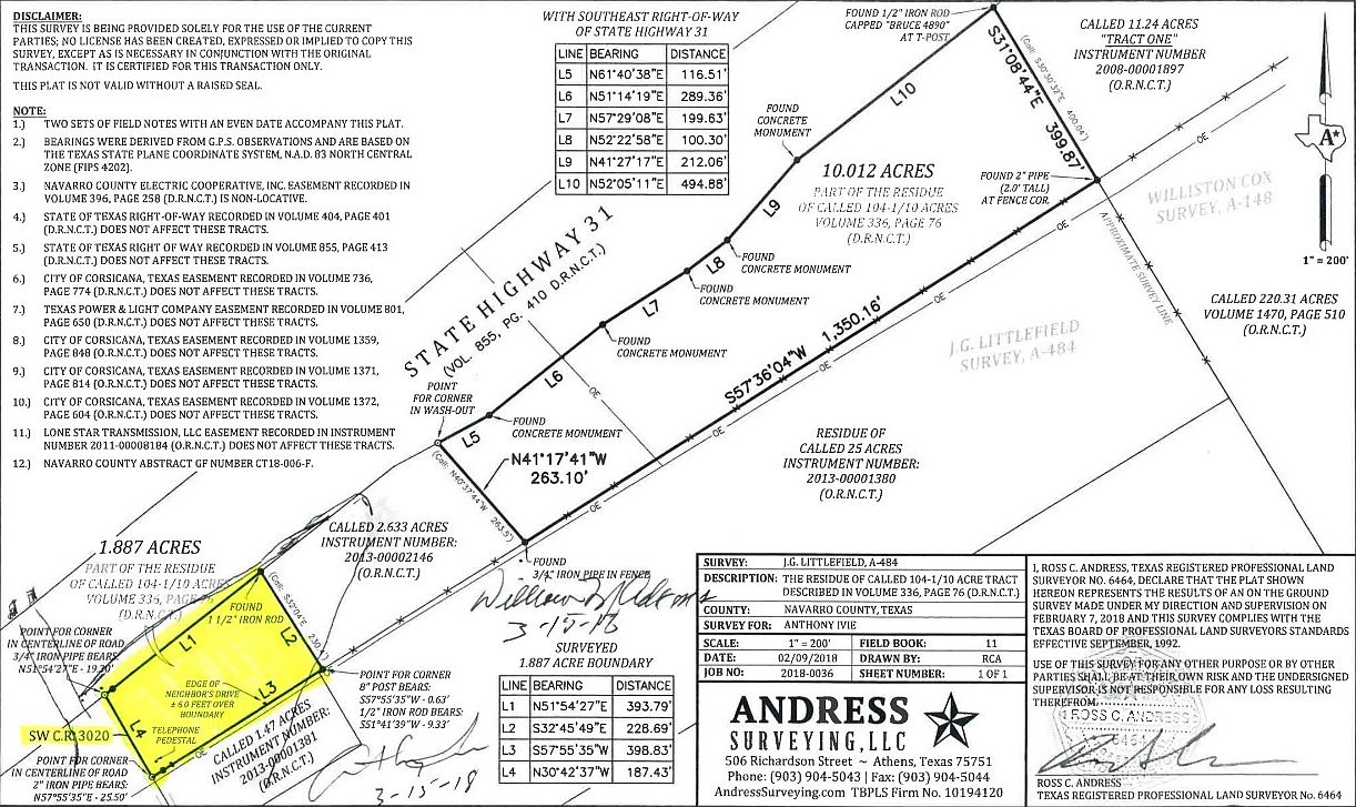 1.887 W Highway 31, Purdon, TX 76679 Zillow