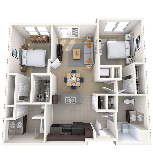 Floor plan Chrome