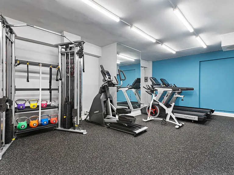 Stay healthy in the fitness center