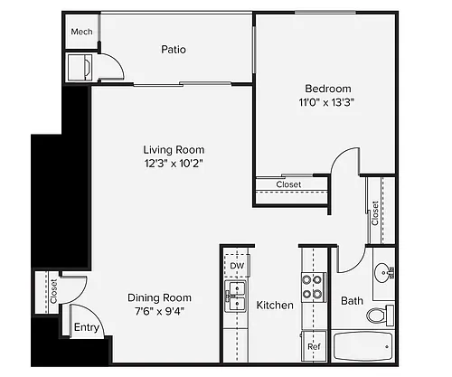 Floor plan A1