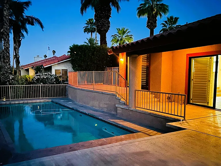 Pool with gorgeous view