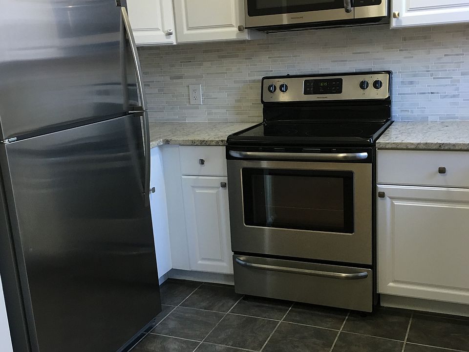 Newly renovated kitchen with stainless steel appliances