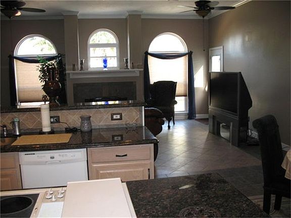 FRENCH DOORS LEADING INTO DINING