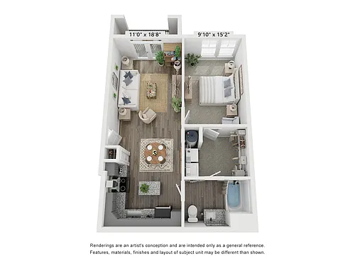 Floor plan The Oak