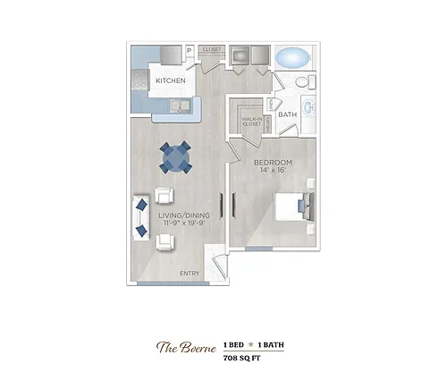 Floor plan A1C