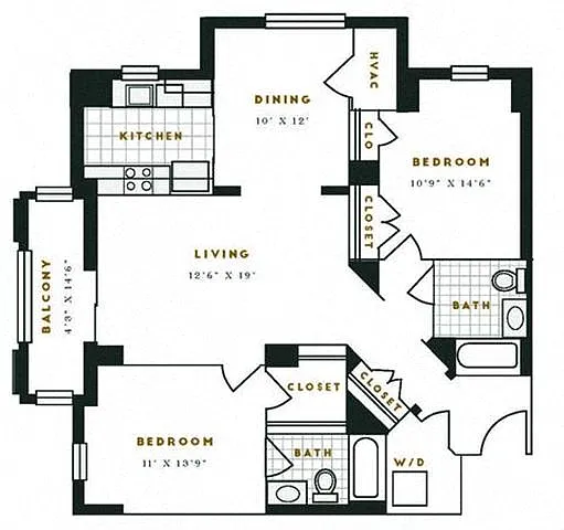 Floor plan L1R