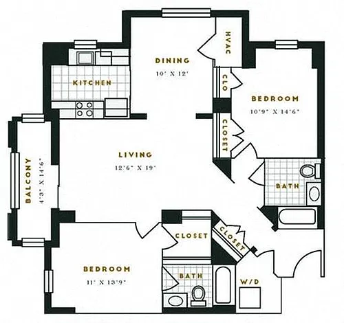 Floor plan L1R