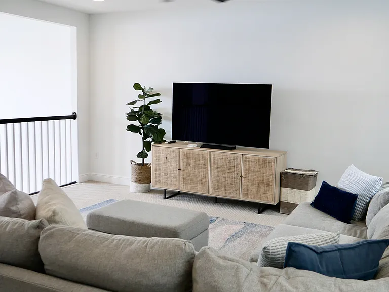 Loft television area