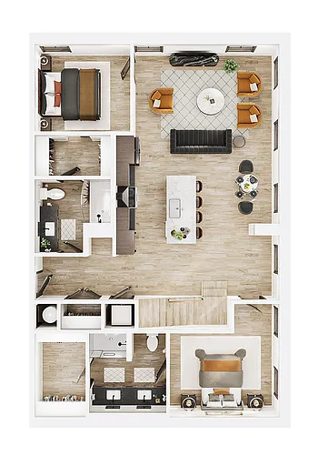 Floor plan C1 Signature Nine