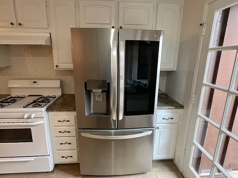 large capacity, newer fridge
