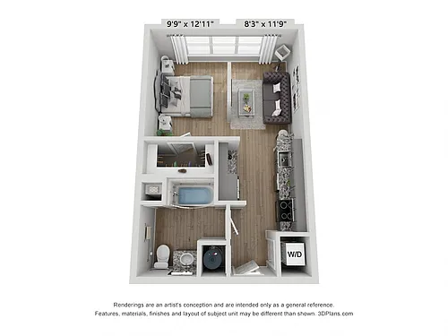 Floor plan E1A