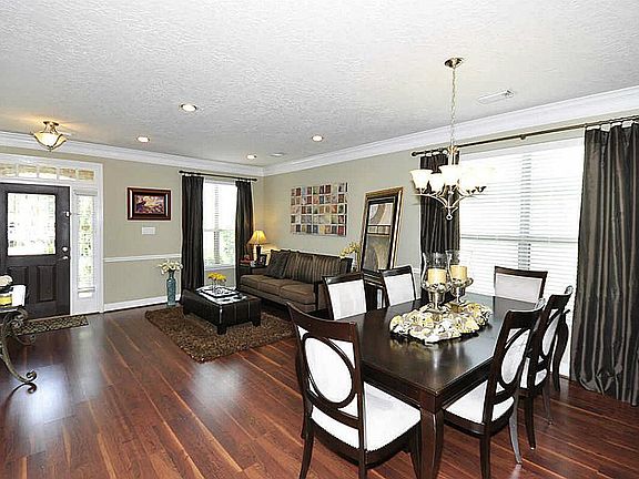 Dining directly off living room area.