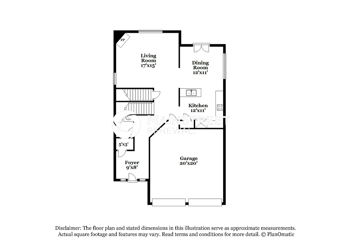 Floor Plan - 8946 Crestview Cir