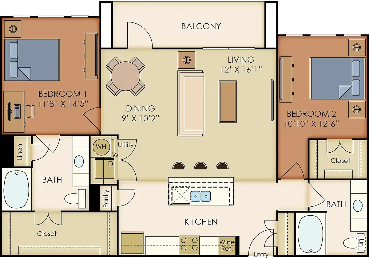 Floor plan B6