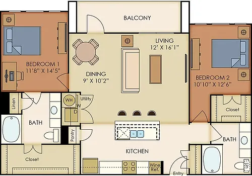 Floor plan B6