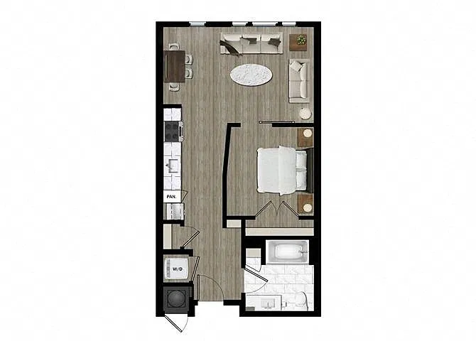 Floor plan Executive Studio (ST-B)
