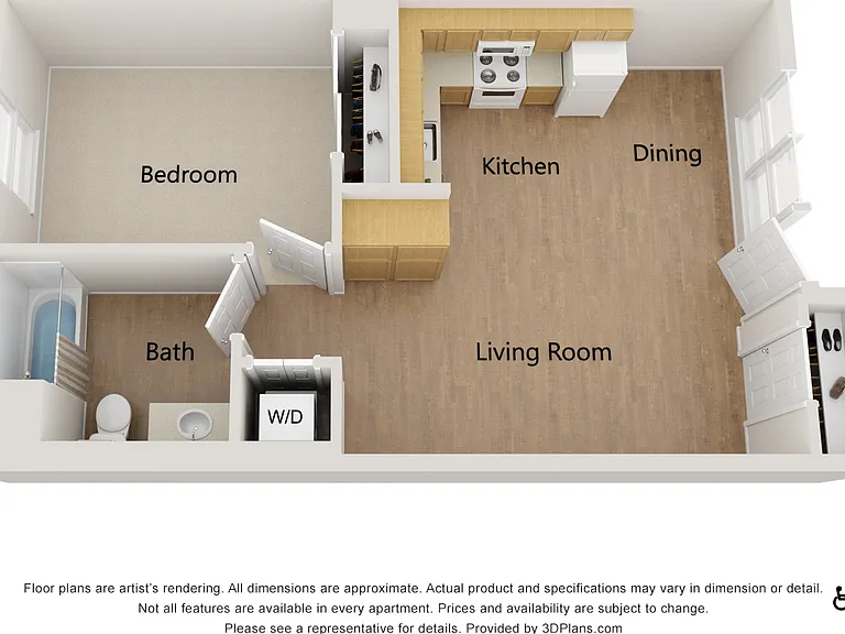 A3 floor plan CC Tan Center