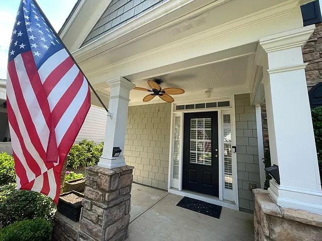 covered front porch