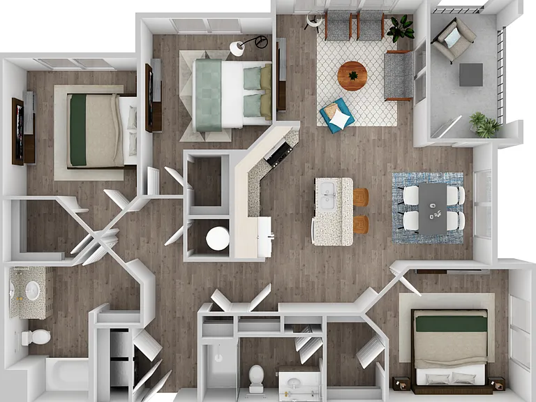 C1 floor plan Apex Apopka