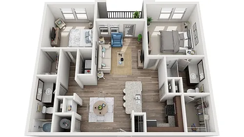 Floor plan B1