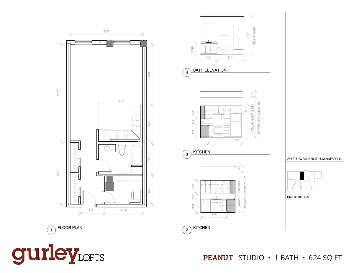 Floor plan Peanut