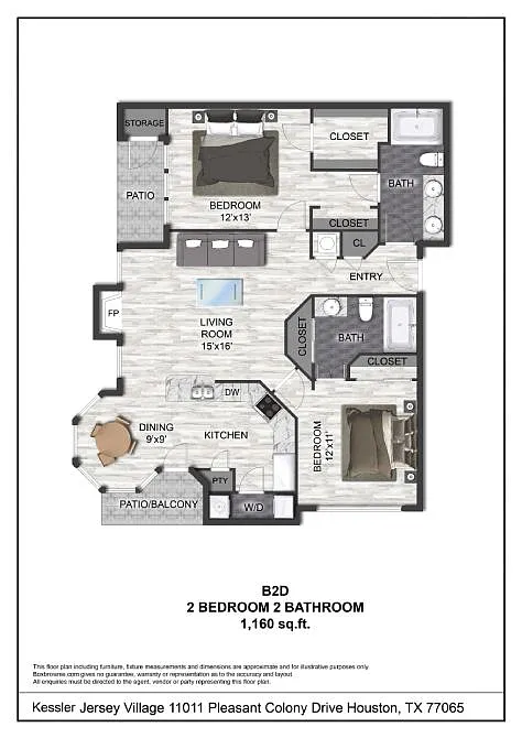 Floor plan B2D