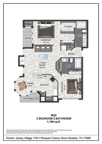 Floor plan B2D