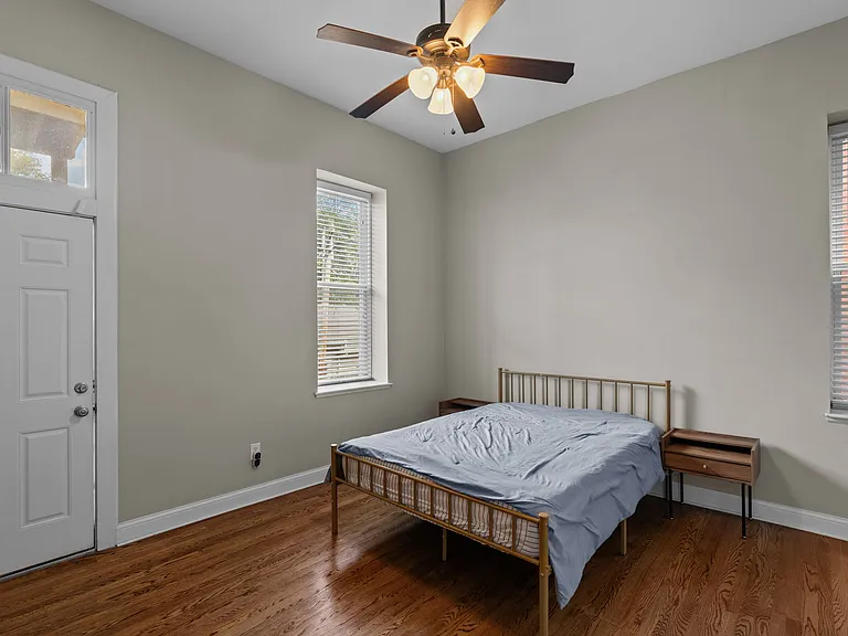 Bedroom and Back Door
