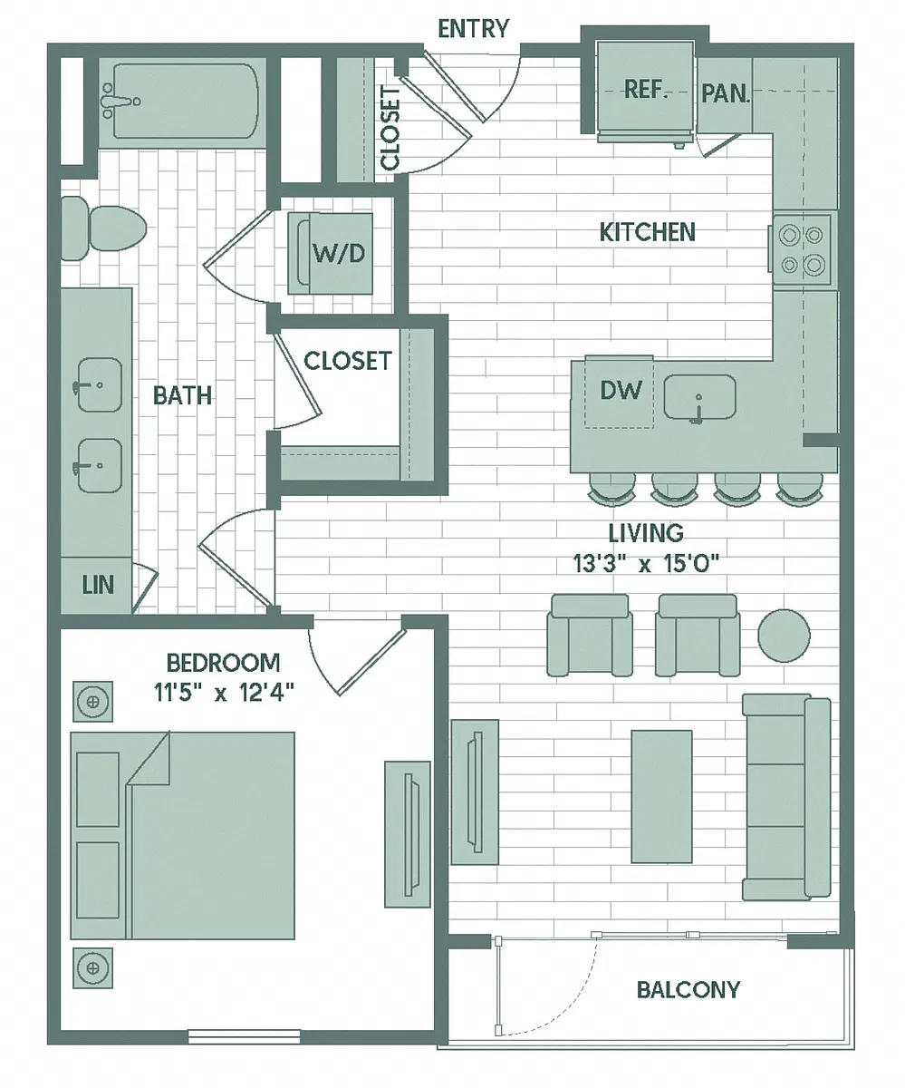 Floor plan A8