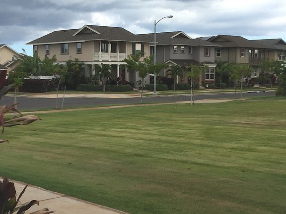 Looking out from the front of the house