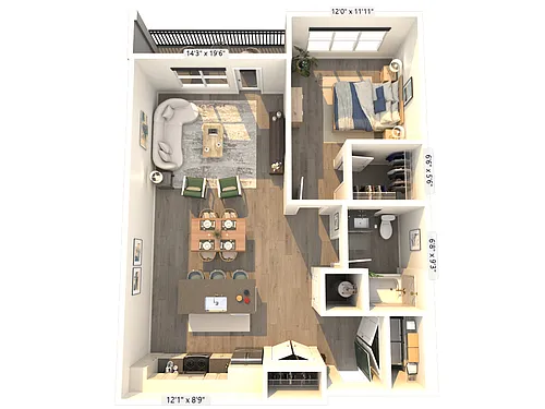 Floor plan A1-3