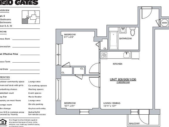 2nd image of 1510 Gates Ave #906