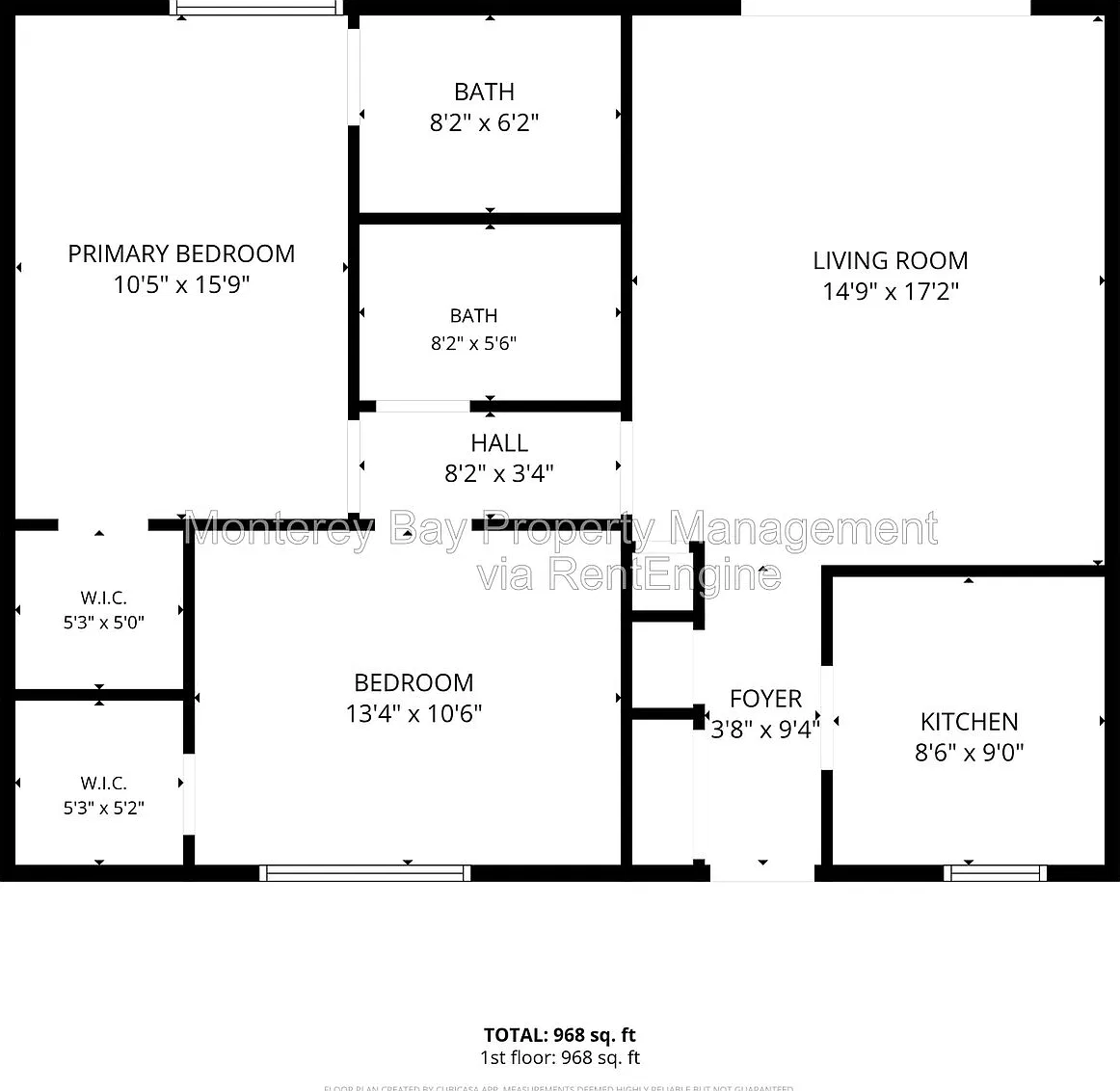 2 bed, 2.0 bath, 950 sqft, $3,550 — Photo 1