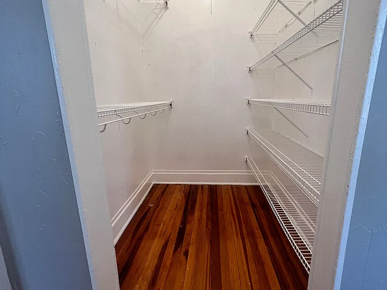 Large walk-in closet