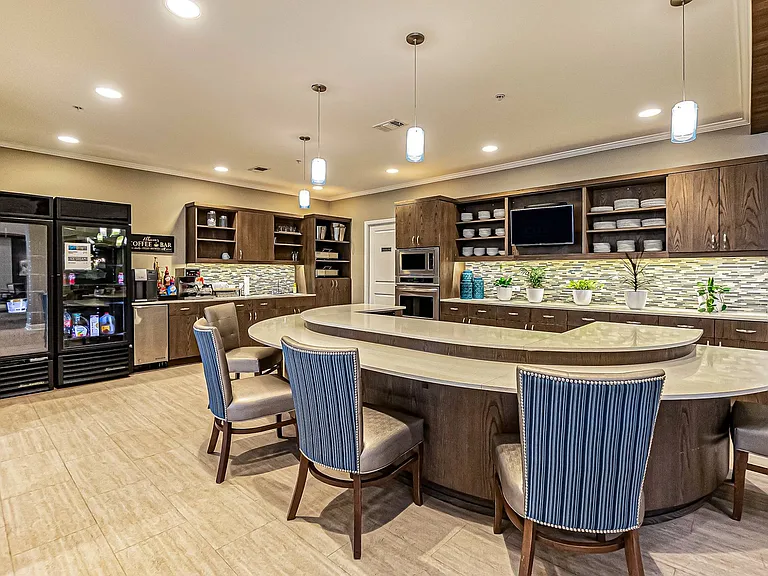 Lounge and Demo Kitchen