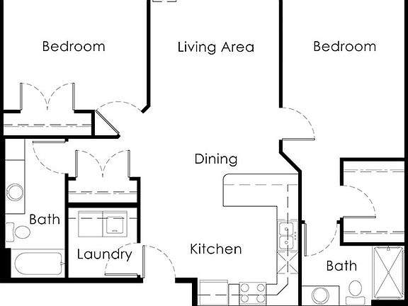 4th image of 2200 33rd St NW APT 102